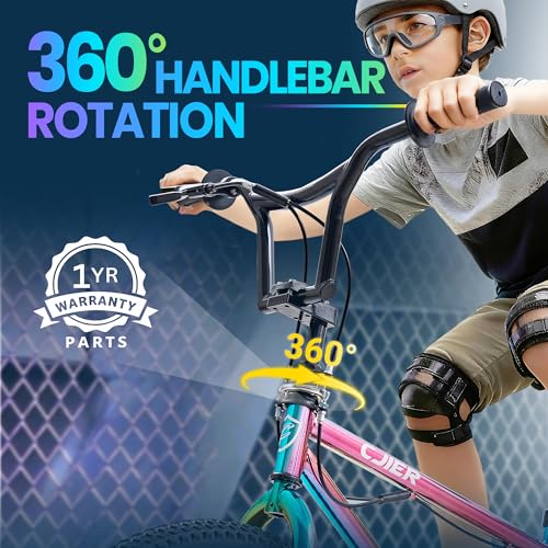 Pipleo BMX Bike, 20 24 inch Kids Bike, Bikes for Kids 6-14,