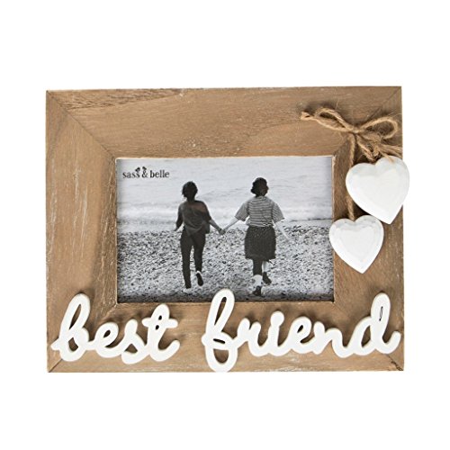 Sass & Belle Ashley Farmhouse Cadre photo sur pied Best Friend