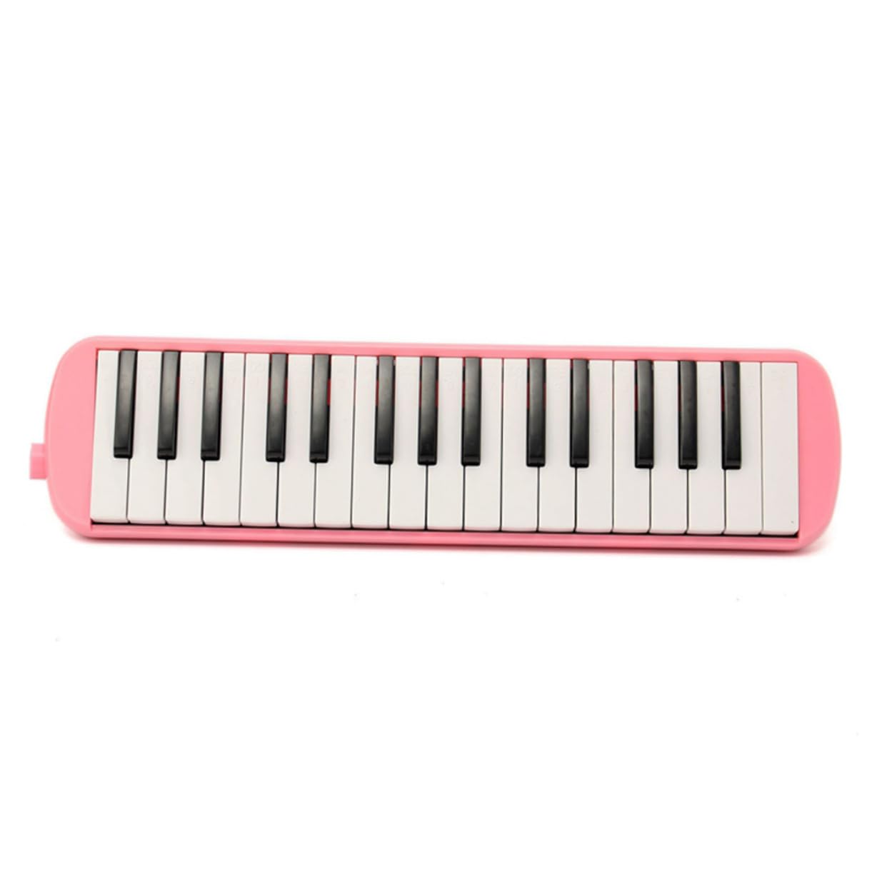 Melodica Portatile 32 Tasti Rosa per Principianti con Borsa | Lega, Facile Imparare e Assemblare, per Studenti e Appassionati di Musica