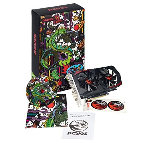 PCYES PLACA DE VIDEO NVIDIA GEFORCE GTX 1050 TI 4GB GDDR5 128 BITS DUAL-FAN GRAFFITI SERIES - PVGTX1050TI4GBR5128 – glide