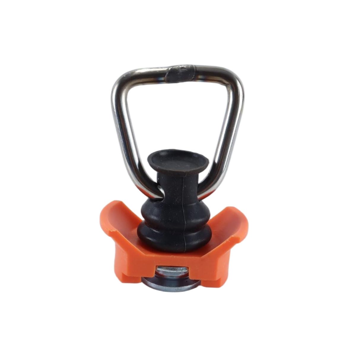 Paquete de 4 Conectores Individuales para rieles de avión, Accesorios para Barras de avión, Accesorio Ideal para amarrar y Transportar de Forma Segura, 1000 kg/Dan — view 2