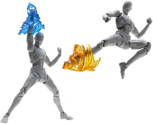 Miniatura 8 de 2 figuras de anime con efecto de patada