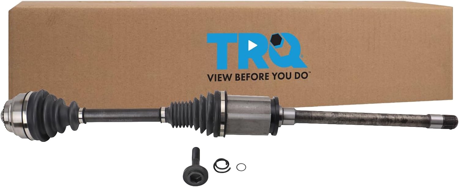 TRQ CV Axle Shaft Assembly Compatible with 2018-2023 BMW X3 2019-2022 X4
