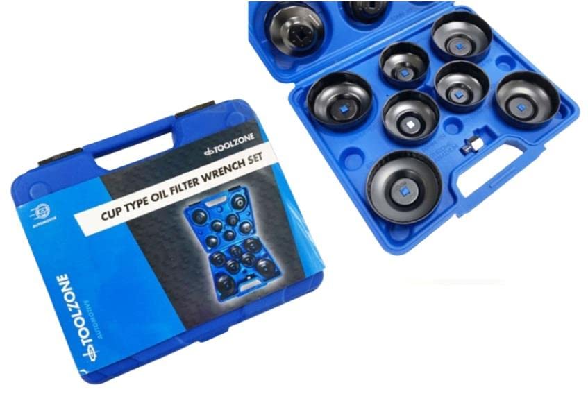 Clés pour filtre à huile Toolzone kit cloche vidange voiture essence diesel