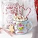 UV DTF Cup Wraps Sticker - 6 Sheets Christmas Rub on Transfers for Crafts for Glass 16 oz, UV DTF Transfer Sticker, Creative Festival Decoration