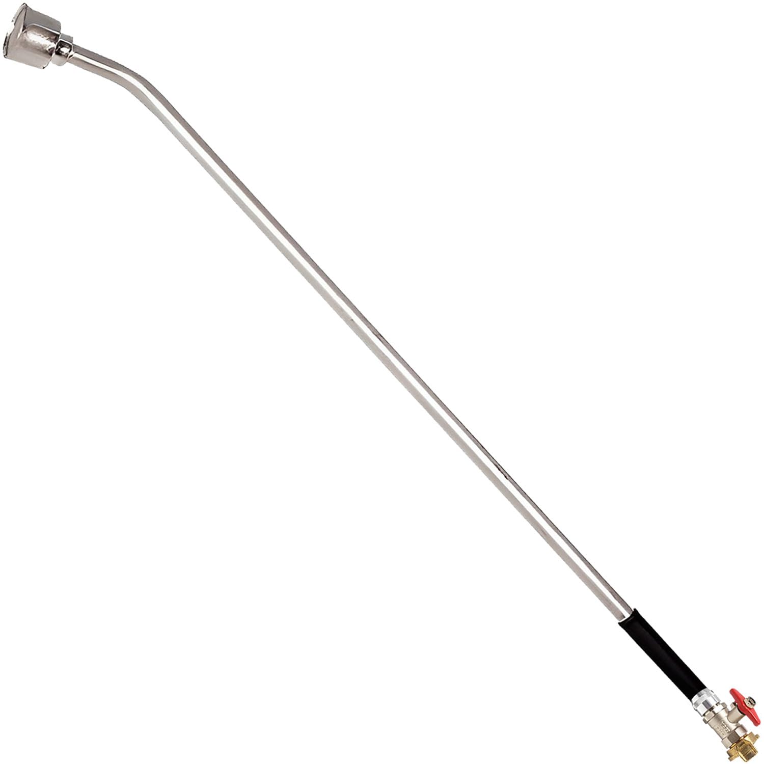 Gro Garden Products 120Cm Long Watering Lance - Original Geka Aluminium Lance For Garden Or Hanging Baskets - Hose Wand Watering Lance - Long Handled Hose Sprayer - Hanging Basket Watering Device