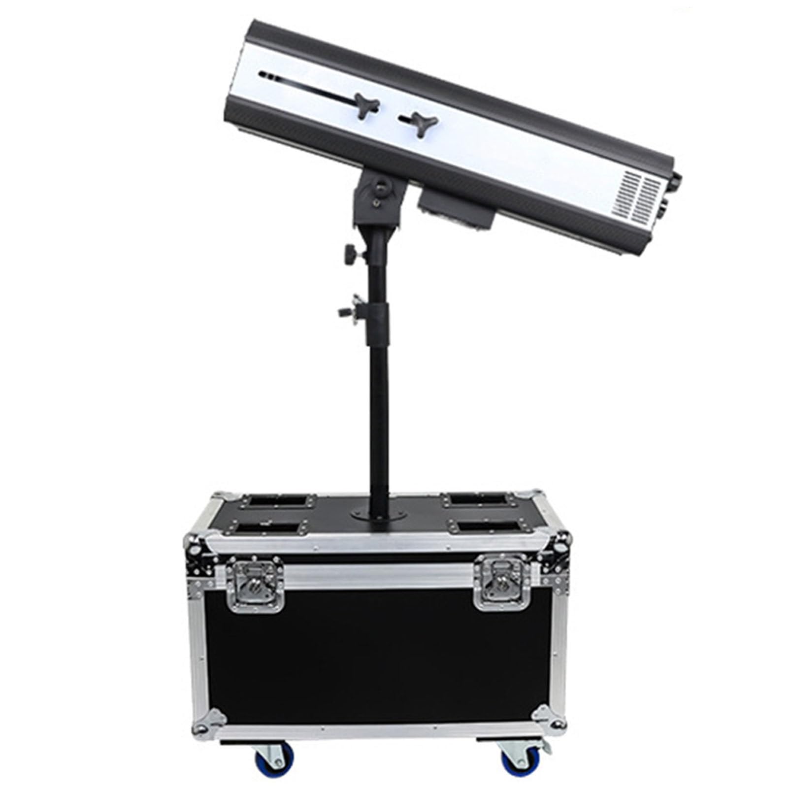 Faretto LED da palcoscenico, multicolore, 660 W, professionale, con custodia per eventi, teatro, discoteca, feste e spettacoli
