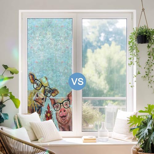 Película decorativa para ventana Jacciiper 17.7 x 39.3 in miniatura 4