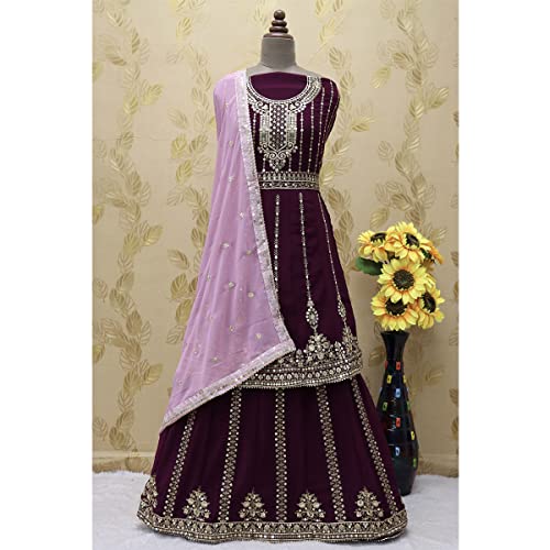 Image of SHAFNUFAB Womens Net Semi Stitched pakistani suit set for women Ladies use pakistani suit set for women And suits for women with dupatta And pakistanisuits for women kurta set
