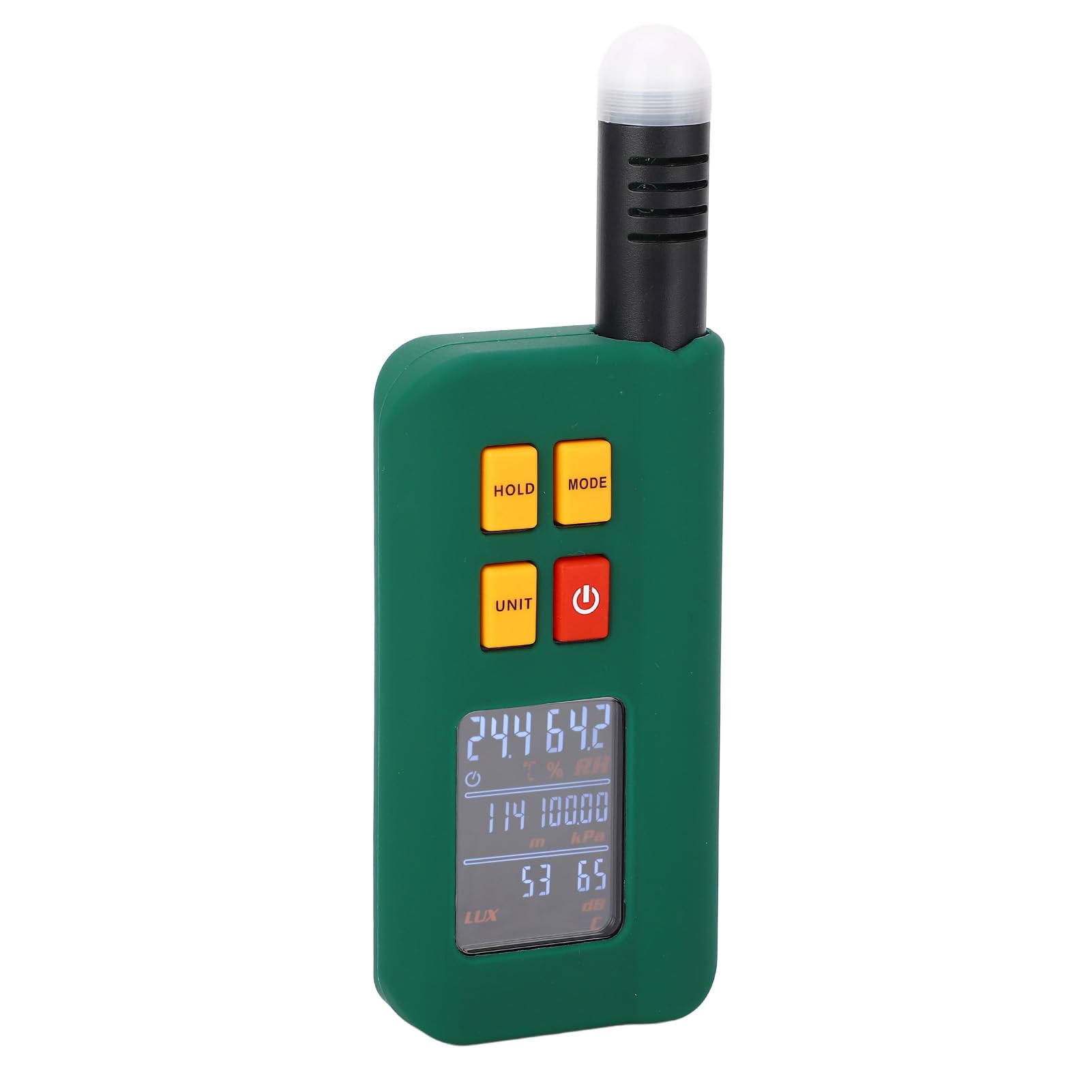 Tester ambientale Temperatura Umidità LX Altezza Pressione atmosferica Rilevatore di rumore Libreria Officina DC 5V