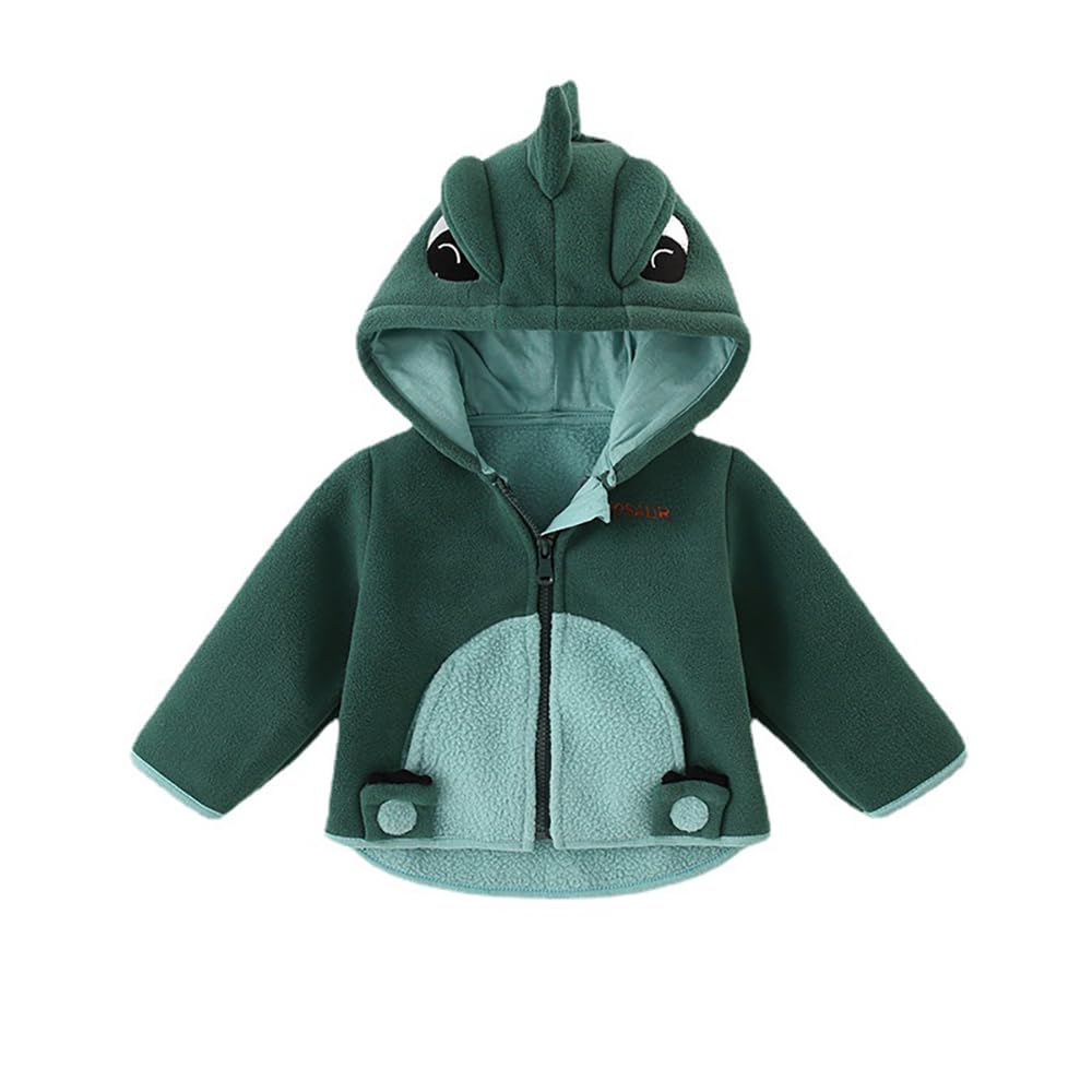 Quinfoil Infant Toddler Dinosaur Hooded Coat, 6-12 Months