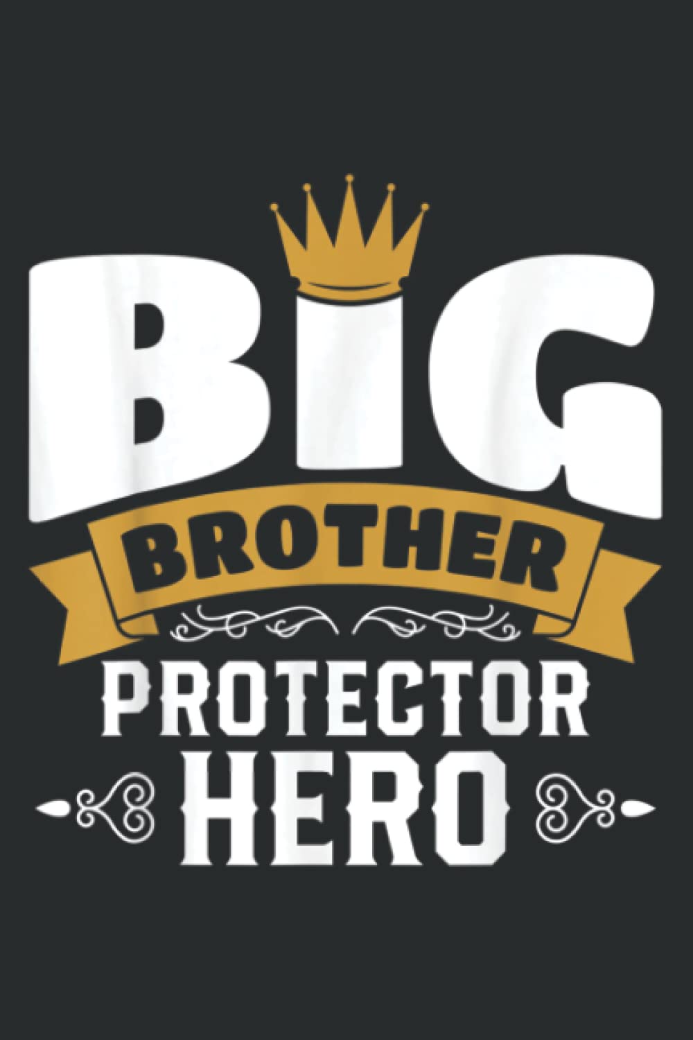 Big Brother Protector Hero Brother: Lined Writing Notebook, White Lined Paper, Journal Notebook for Memos, Meetings, ... Artists, and Students
