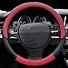 Car Steering Wheel Cover Microfiber Leather Anti-Slip Universal 15
