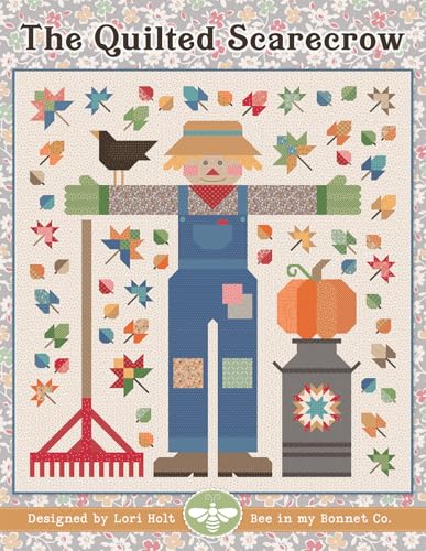 The Quilted Scarecrow Quilt Pattern by Lori Holt of Bee
