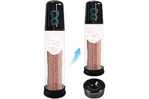 EROS MAN Vacuum Pump Premium Set for Male Enhancement Growth Pump Pen...