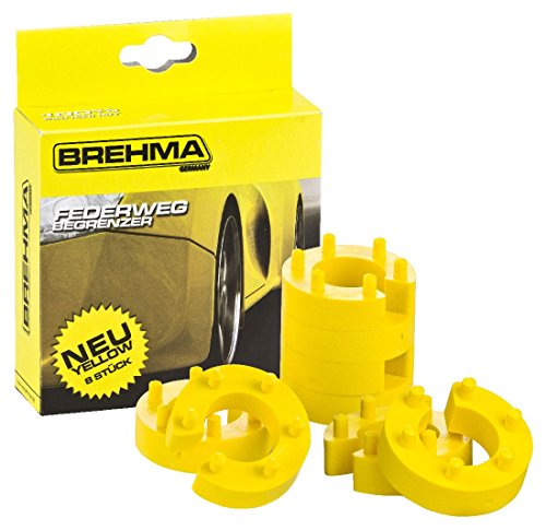 BREHMA Federwegbegrenzer Yellow Stick 13mm 8er Set universell Federwegsbegrenzer