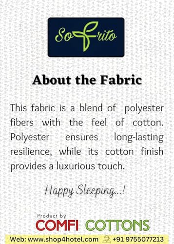 Image of Sofrito Bed Sheet Glace Cotton Striped - 300 TC - Super King (108 inchx108 inch) - with 2 Pillow Cover | Ideal for Hospitals, Clinics, Hostels, PGs, Hotels & Guest Houses | Gold