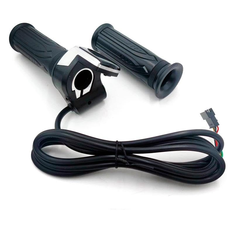 Mobile MT Compatibile con acceleratore Monopattino Elettrico a Mano con indicatore della Batteria (36V) e Pulsante - Connettore SM