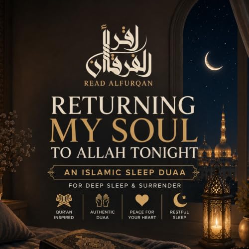 Returning My Soul to Allah Tonight | An Islamic English Sleep Duaa for Deep Sleep & Surrender