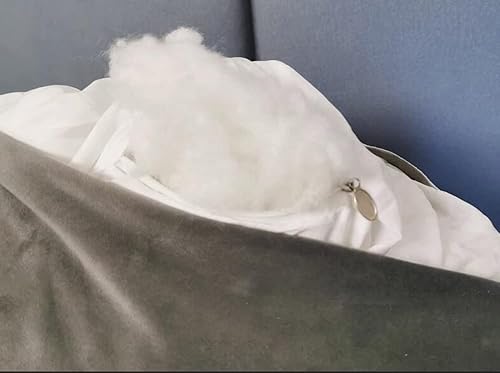 Miniatura 7 de Tingting's Dream Almohada larga de terciopelo liso para sofá, almohada cilíndrica para el cuello, almohada cervical redonda, cojín lumbar