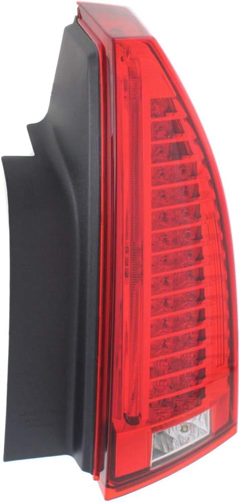 For Cadillac CTS 2008-2014 Tail Light Assembly Passenger Side w/Bulbs For GM2801225 | 22806054