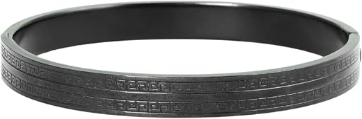 Bliss Blue Anti-Tarnish Premium Men's Cuff Bracelet | Stainless Steel | Cuff Bracelet for Him | Gift For Him | 6 Month War...