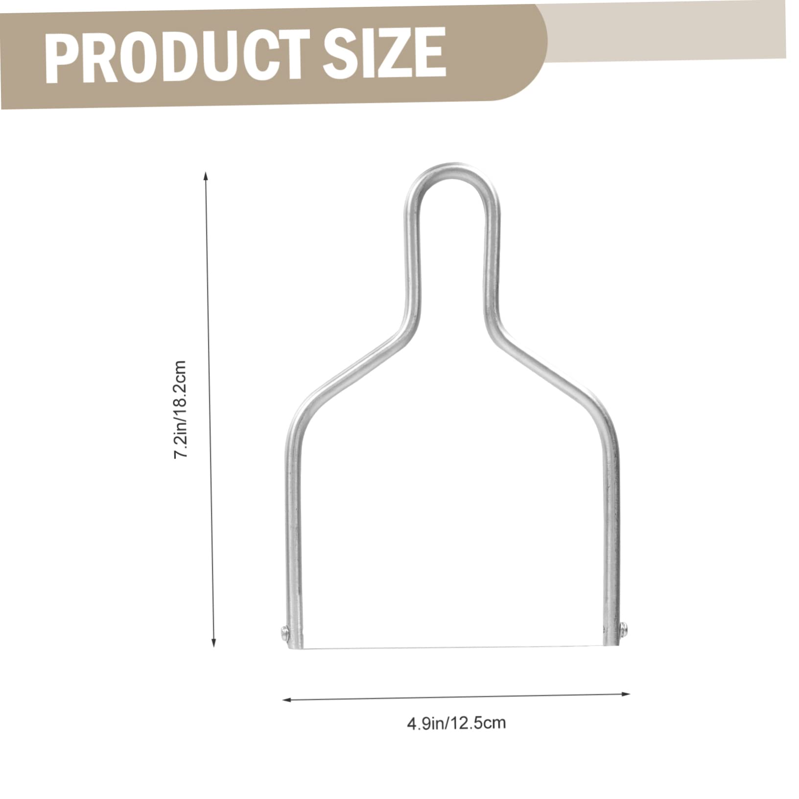 STOBAZA Pcs Cheese Slicers Stainless Steel Cheese Cutters Wire Cutters Baking Utensils Compact Safe