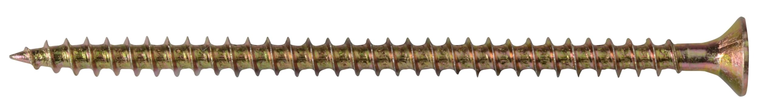 Forgefix Assortimento di viti da 1000 pezzi con rivestimento passivato in zinco giallo per resistenza alla corrosione, include custodia organizer con 9 tazze rimovibili e 2 punte PZ2 x 25 mm