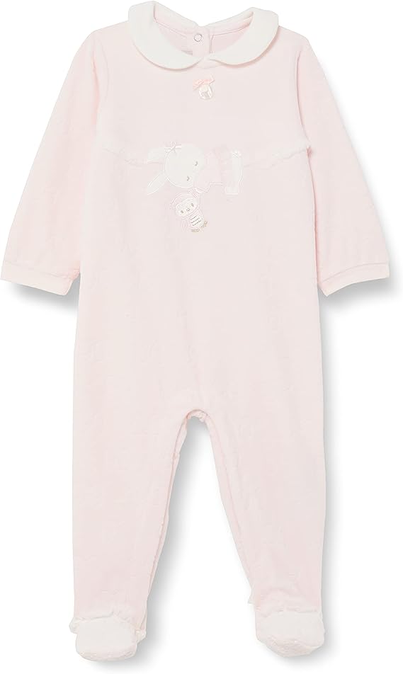 Chicco Baby Schlafanzug Mit Offenem Bein - Chenille Strampler Für Kleinkinder