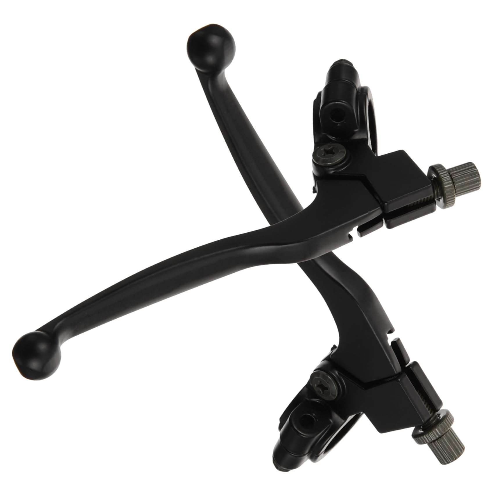 Zerodeko 4 Paare Bremshebel mit Spiegelhalterung Ergonomisch Geformt Installieren Robustes für Motorräder und Geländefahrzeuge