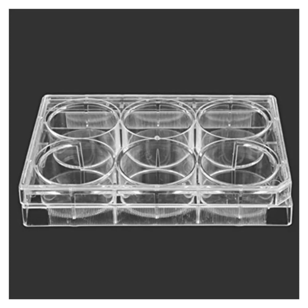 5 pezzi/lotto analisi di laboratorio in plastica a 6 pozzetti