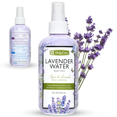 De La Cruz Lavender Water Body Mist - Lavender Spray