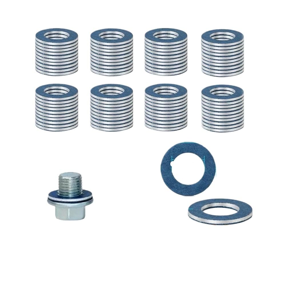Joint de bouchon de vidange d'huile en aluminium, rondelle d'écrasement Compatible avec 4Runner GS 12MM 90430-12031 90430 12031