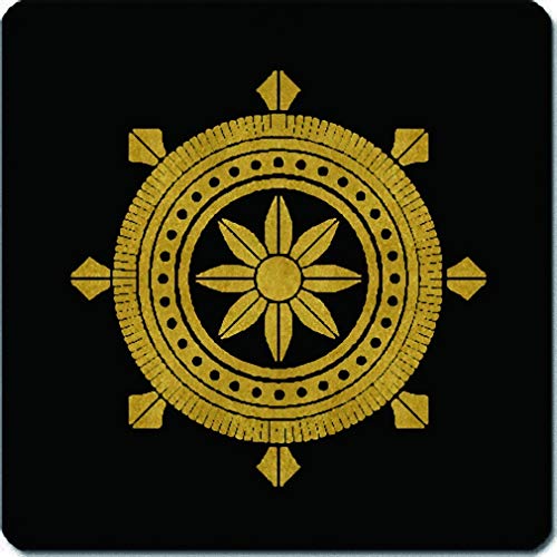 �Ɩ� �}�E�X�p�b�h ���[�֕�� 15cm x 15cm KM15-0281