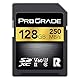 SD UHS-II 128 GB Karte V60 - Schreibgeschwindigkeit bis zu 130MB/s und Lesegeschwindigkeit von 250MB/s | Für professionelle Filmemacher, Fotografen und Kuratoren von Inhalten - von Prograde Digital