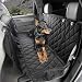 4Knines Dog Seat Cover with Hammock for Full Size Trucks and Large SUVs - Black Extra Large - USA Based Company