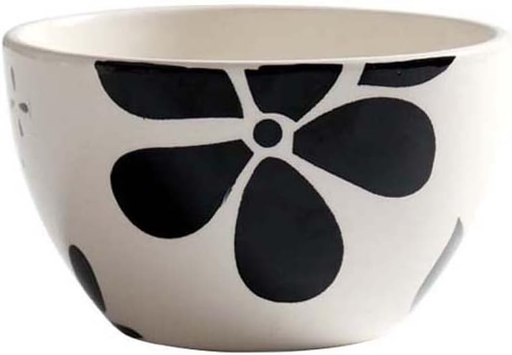 4.5inch Ceramic Bowl, Dessert Hand-Painted Rice Bowl Home Rice Soup Breakfast Salad Bowl