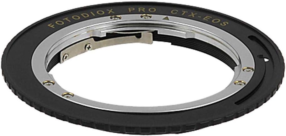 Fotodiox Pro Lens Mount Adapter Compatible with Contax/Yashica (CY) SLR Lens to Canon EOS (EF, EF-S) Mount D/SLR Camera Body - with Gen10 Focus Confirmation Chip