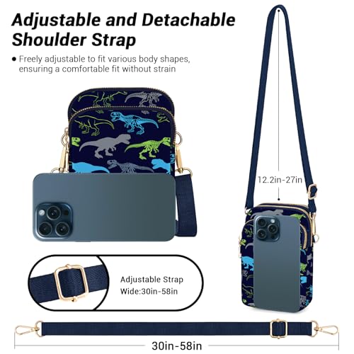 Image of YINHEXI Small Crossbody Bags for Women, Mini Cell Phone Wallet Purse, Shoulder Bag for Women and Men