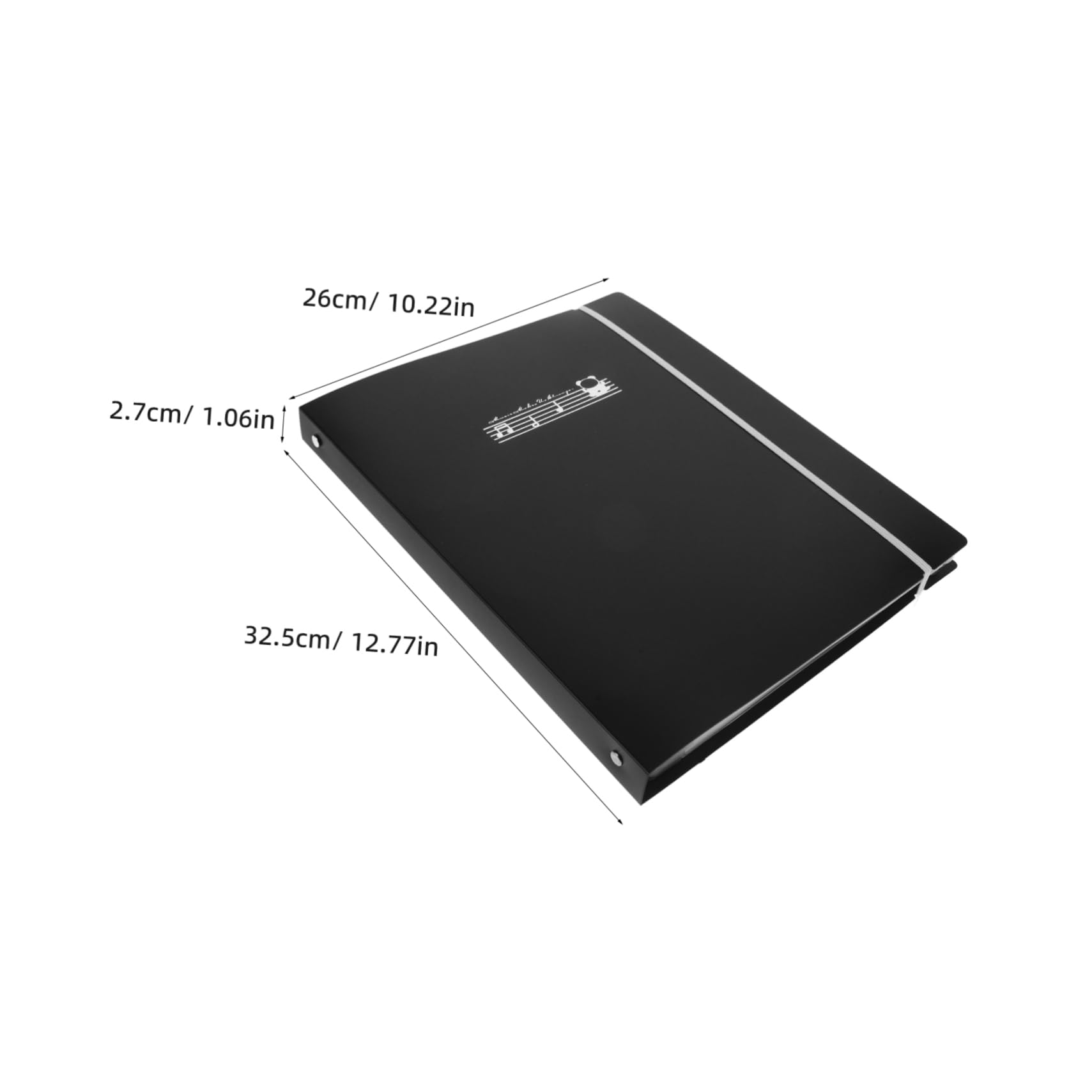 GREENADSCAPE Piano Music Sheet Folder A4 Music Binder 60 Pockets Glare-Free Surface