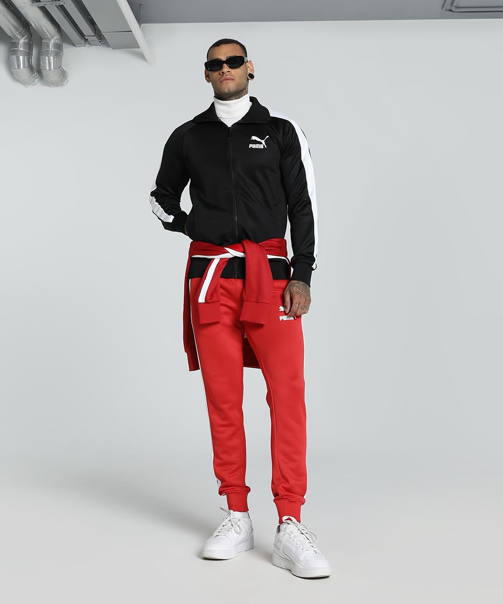 Puma Men's A-Line Coat (631447_Black - Image 5 thumbnail