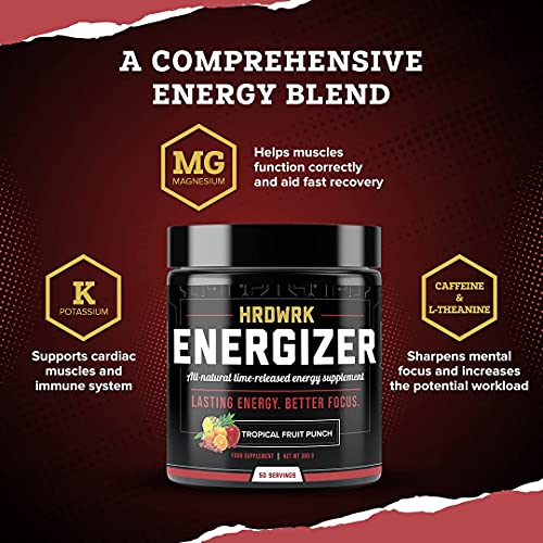 Hrdwrk Keto Electrolytes Powder 50 Servings Electrolyte Drink Hydration Supplement - Potassium, Magnesium & No Sugar Fruit Ketones Electrolyte Powder Drink - Sugar Free Pre-Workout Energy Booster #TOP1
