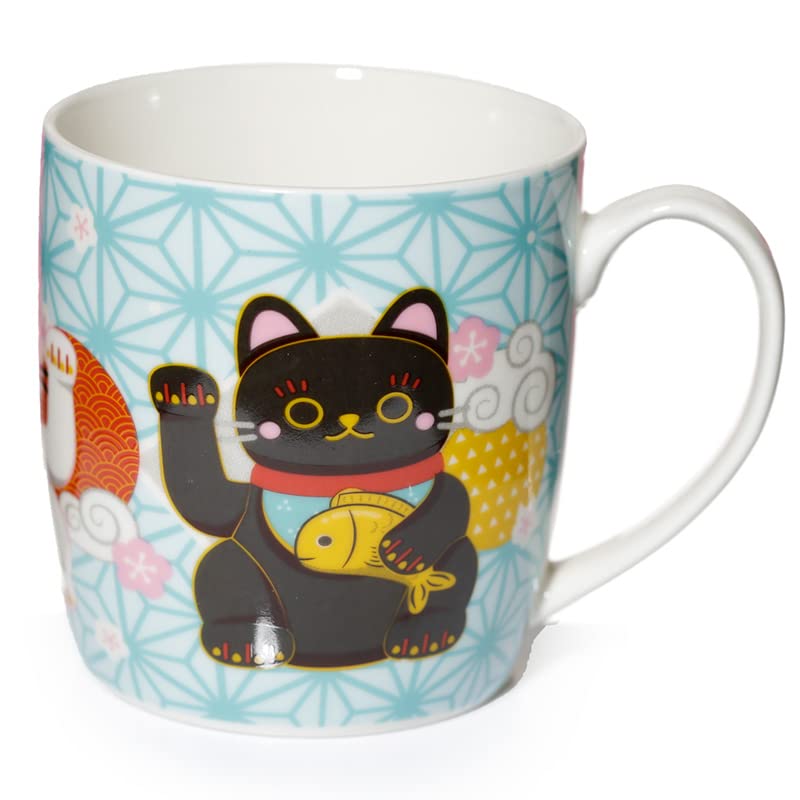 Puckator Mug Maneki Neko - Chat Porte-Bonheur