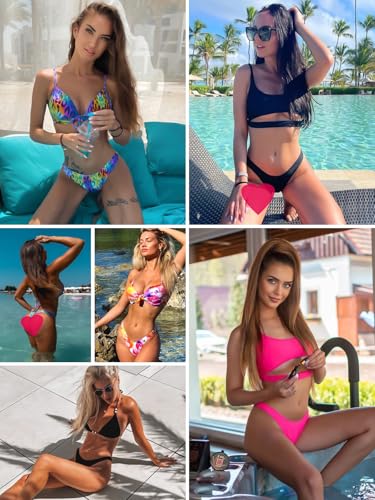 RELLECIGA Women's Thong Bikini Bottom3