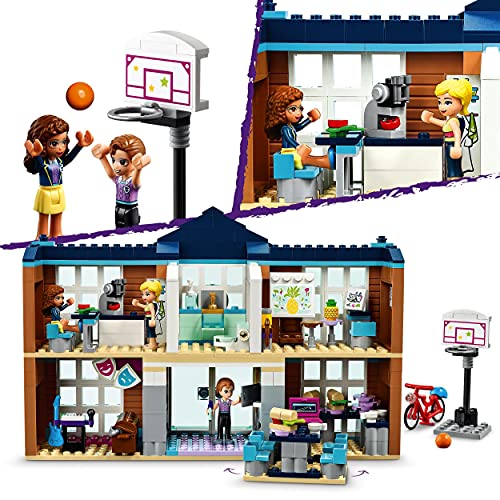 LEGO 41682 Friends Heartlake City Schule, Spielzeug ab 6 Jahre für Mädchen und Jungen mit Mini Puppen – Bild 3