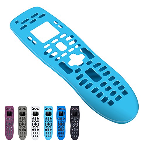 Silicone Case for Logitech Harmony 650,Logitech Harmony 700, Anti- Dust and Anti-Drop Silicone Protective Case Cover for Logitech Harmony 650,Logitech Harmony 700 Remote Controller (Blue)