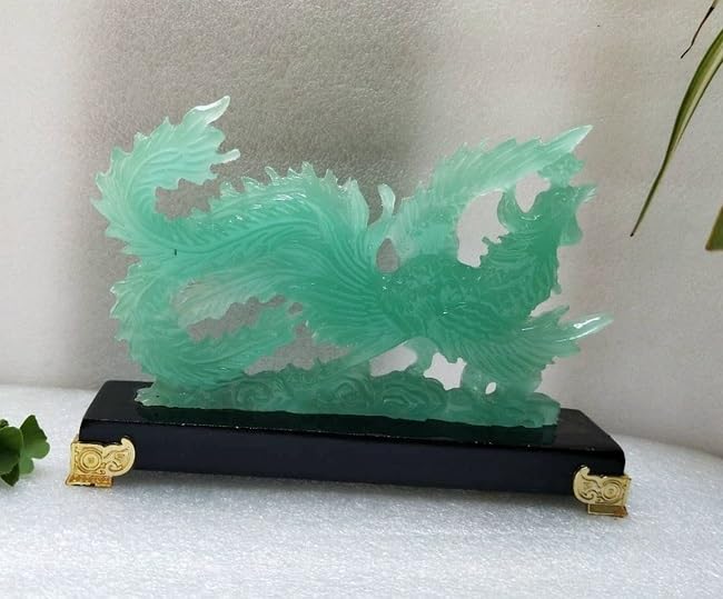 Amazon.co.jp: 鳳凰の置物 風水 不死鳥 鳳凰 フェニックス 置物 大吉