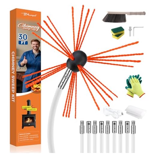 Bluesea Ergonomic Chimney Sweep Kit