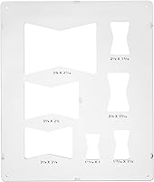 Vista 1 de Plantilla con incrustación de mariposa