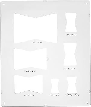 7-in-1 Perfect Butterfly Inlay Router Jig 14 Precision Cuts Keys & Mortises Clear Acrylic Bow Tie Template for Woodworking Premium Quality